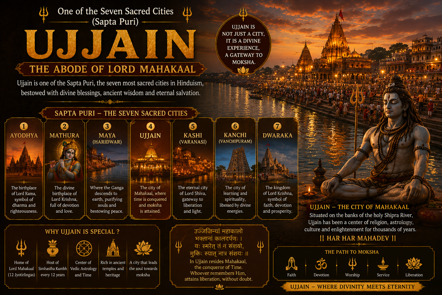 Sapta Puri Cities